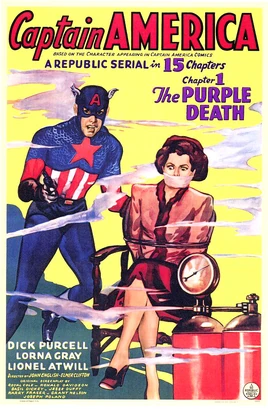 Captain-america serial poster