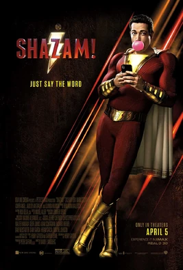 Shazam 2019 poster