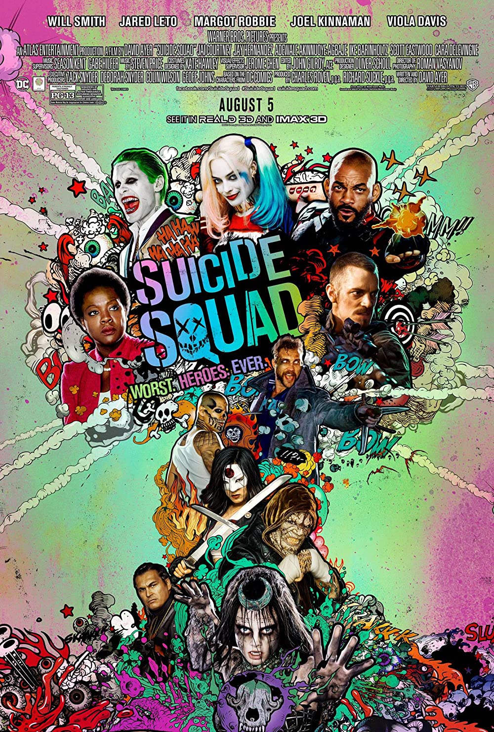 Suicide Squad - Cast, Ages, Trivia