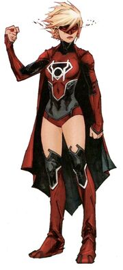 Red Lantern Supergirl