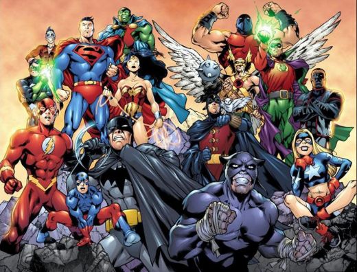 dc character list heroes villains