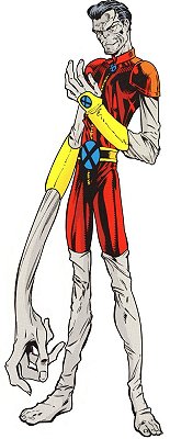 Skin’s Generation X costume