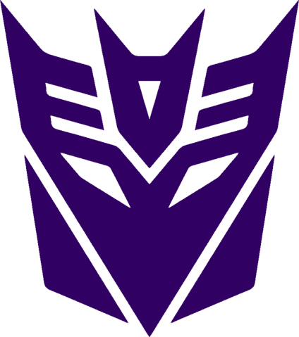 Decepticon Transformers Robot Logo