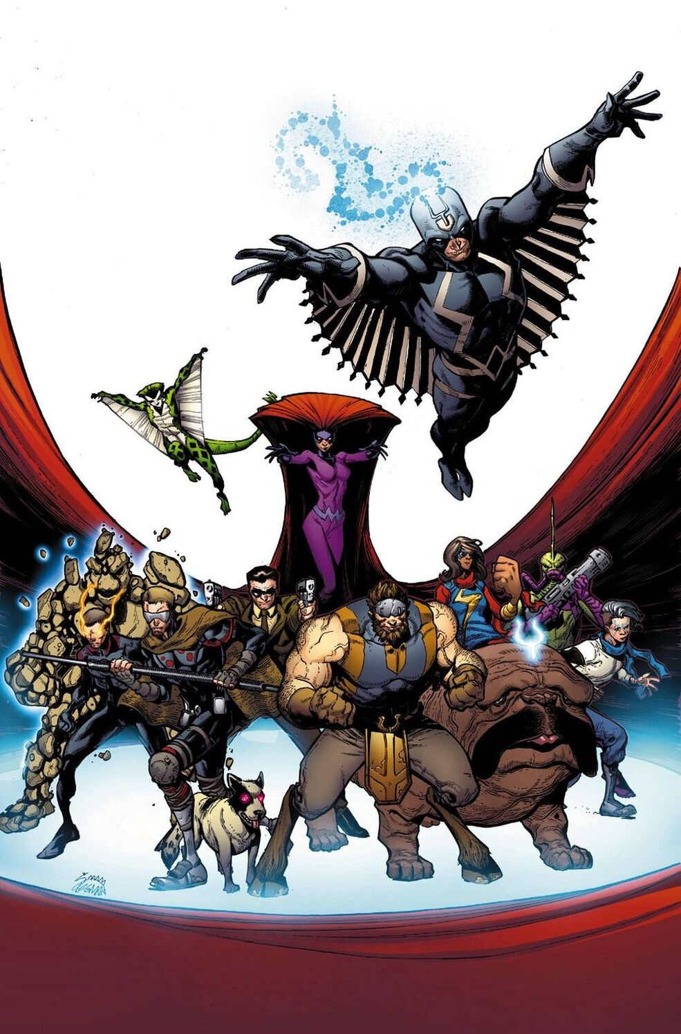 絶対的な信頼 アメコミ・英語 INHUMANS THE インヒューマンズ