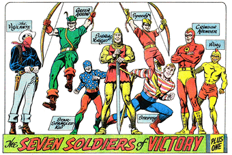 アメコミ・英語 全2巻セット SEVEN SOLDIERS OF VICTORY
