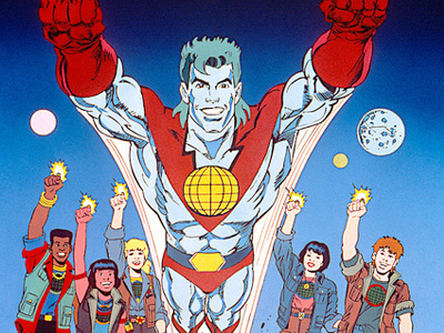 captain planet chest logo