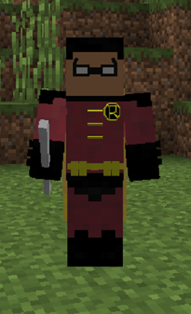 RED HOOD TITANS SEASON 3 Minecraft Skin