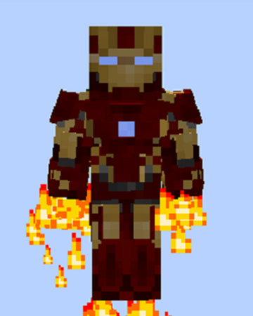 Iron Man (Mark 43) | Minecraft Legends 