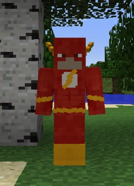 Flash Logo Minecraft