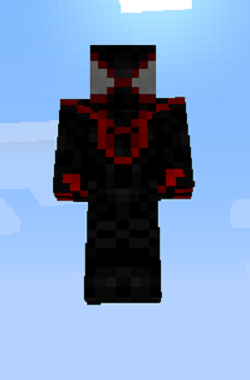 spiderman  Miles morales, Spiderman, Minecraft skins