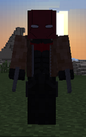 RED HOOD TITANS SEASON 3 Minecraft Skin