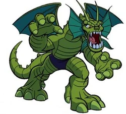 Figurine eaglemoss SUPER HERO PLOMB - MARVEL - FIN FANG FOOM - HORS SERIE