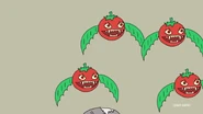 Sentient Tomatoes as vampire bats