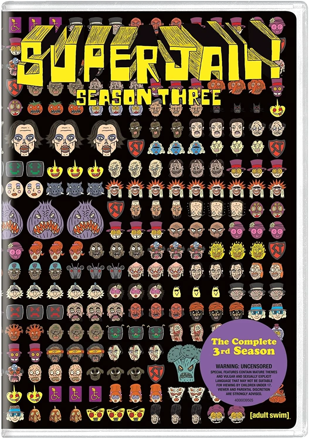 Superjail Season Three DVD | Superjail Wiki | Fandom