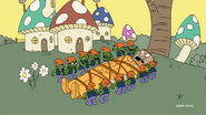 Green Smurfs and Gulliver's Travels in Combaticus