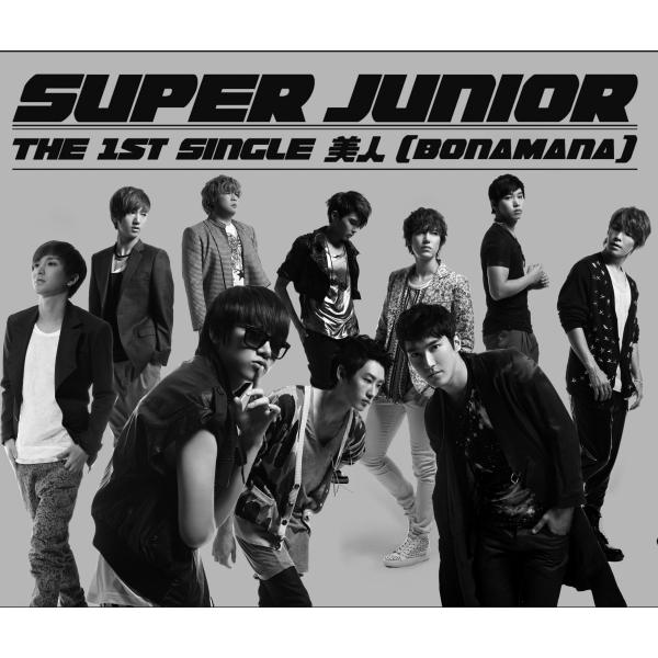 SUPER JUNIOR CD+DVD 美人 BONAMANA 初回盤ジャケカ付 シウォン　送料無料　即決