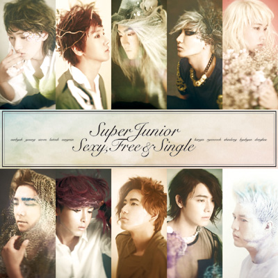 SUPER JUNIOR - Sexy, Free & Single トレカ 10枚セット