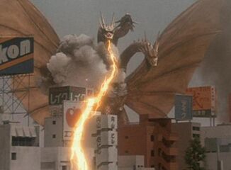 King Ghidorah lightning