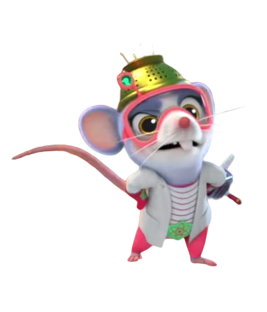 Super Kitties - Lab Rat - PNG Image