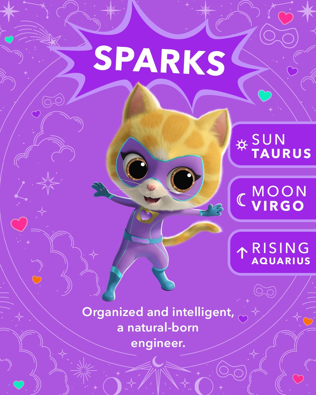 HAVE YOUR OWN SPARKS COSTUME FROM SUPERKITTIES