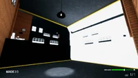Battle royale 27 black and white stairs