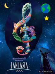 Walt Disney's Classics- Fantasia 2000 (1992) - Original Theatrical Release VHS Poster