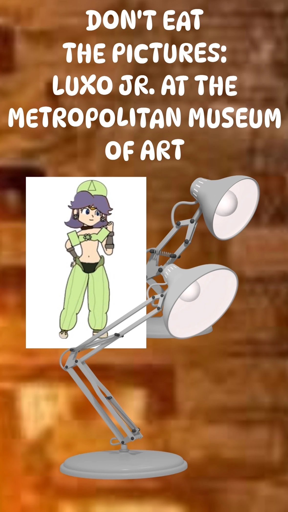 Don't Eat the Pictures: Luxo Jr. at the Metropolitan Museum of Art Credits  13 | SuperLogos Wiki | Fandom, image size:1179x2096