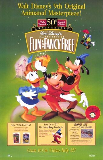Disney s Fun Fancy Free 1947 film Credits Walt Disney Feature Animation SuperLogos Wiki Fandom