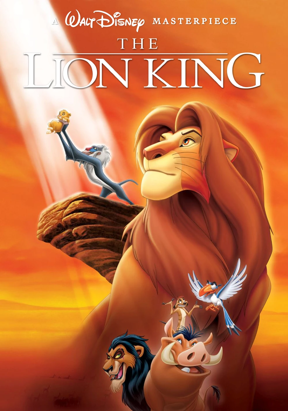 The Lion King VHS 1995 (Walt Disney Masterpiece Collection