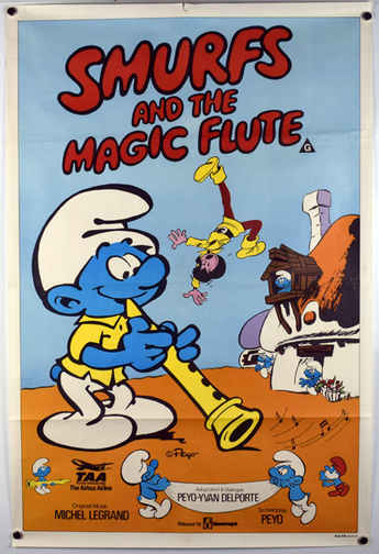 The smurfs and the magic flute outlet