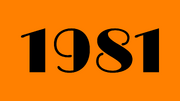 1981 Date Logo