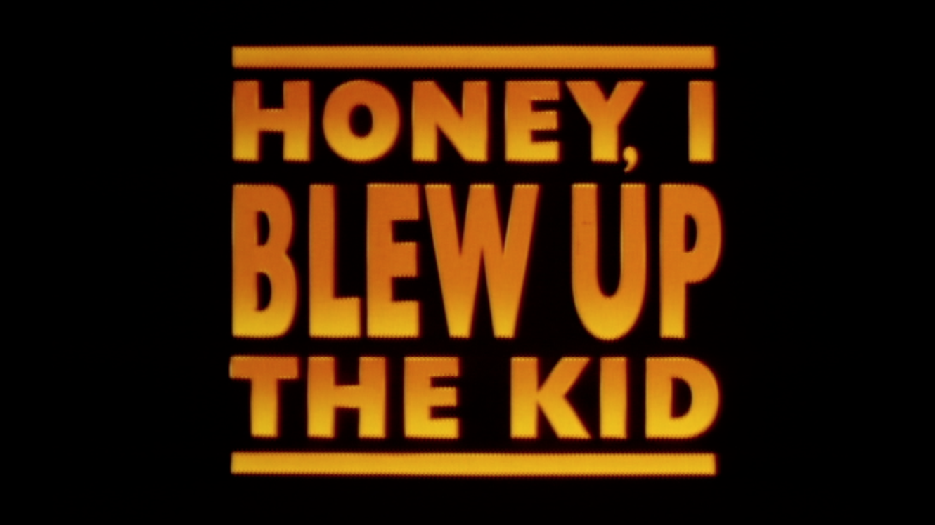 Honey, I Blew Up The Kid