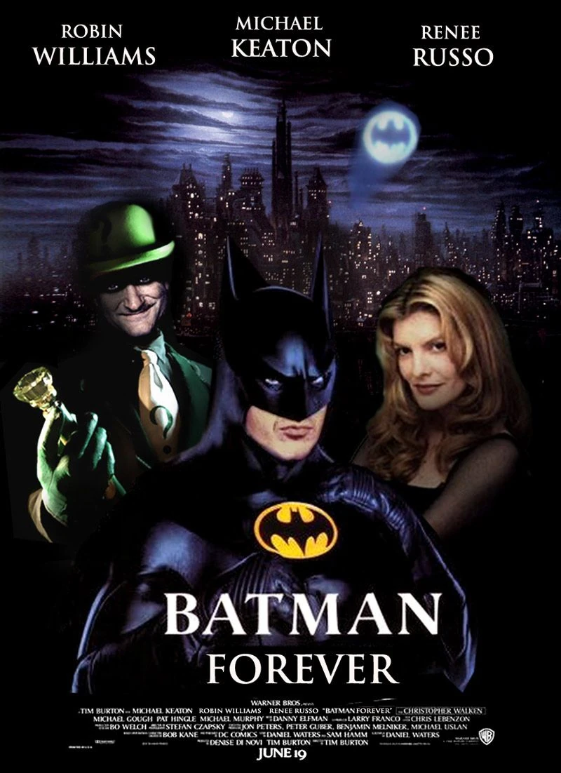 Batman Forever (1995 film) Credits | SuperLogos Wiki | Fandom, image size:800x1102