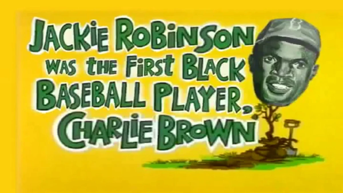 Jackie Robinson was the First Black Baseball Player, Charlie Brown