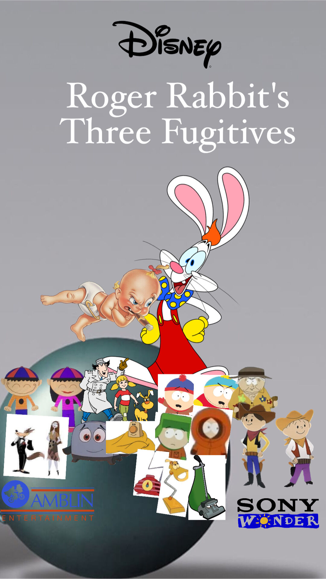 Roger Rabbit's Three Fugitives (1991 film) Credits | SuperLogos