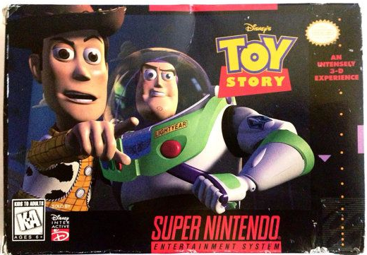 Toy Story Video Game Super Nintendo Entertainment System