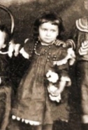 Canabarro Lucas as a young girl