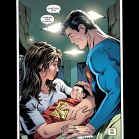 Jonathan Samuel Kent, with Lois Lane in Convergence (May 2015)