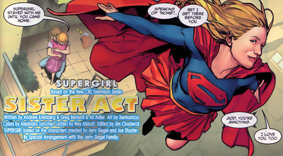 Supergirl comic TV Guide