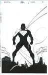 Zero Hour #0, inked by Brett Breeding