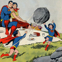 Larry and Carole, with Lois Lane in Superman's Girl Friend Lois Lane #23 (February 1961)