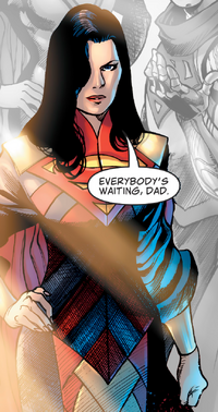 an unnamed daughter with Lois Lane in Superman #9 (May 2019)