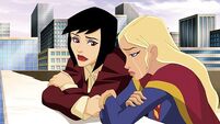 Supergirl and Lois Lane