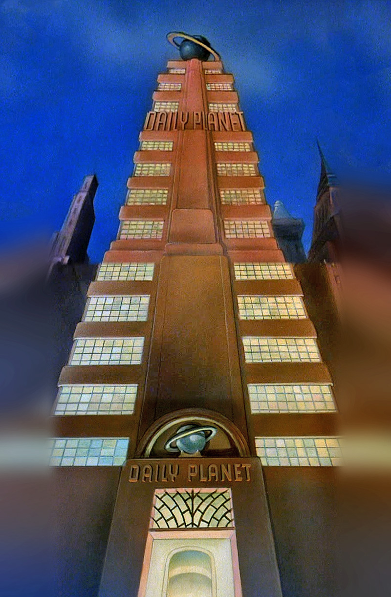 superman daily planet logo