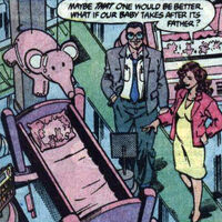 Lois Lane dies while pregnant with Superman's child in The Adventures of Superman Annual #3 "Armageddon 2001" (1991)