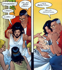Jonathan Kent, with Wonder Woman in Kingdom Come and The Kingdom (1996/1999)