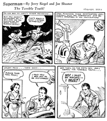 Jor L by Siegel Shuster original from Newspaper Strips 