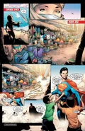 Superman hablándole a un indi perfecto.