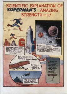 Original Krypton by Joe Shuster from Superman 1