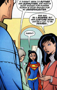Lara, with Lois Lane in Adventures of Superman #638 (May 2005)